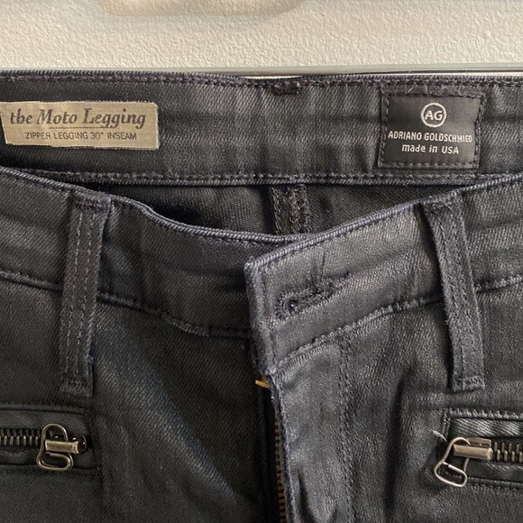 Ag Adriano Goldschmied The Moto Skinny Legging Jeans - Picture 4 of 7